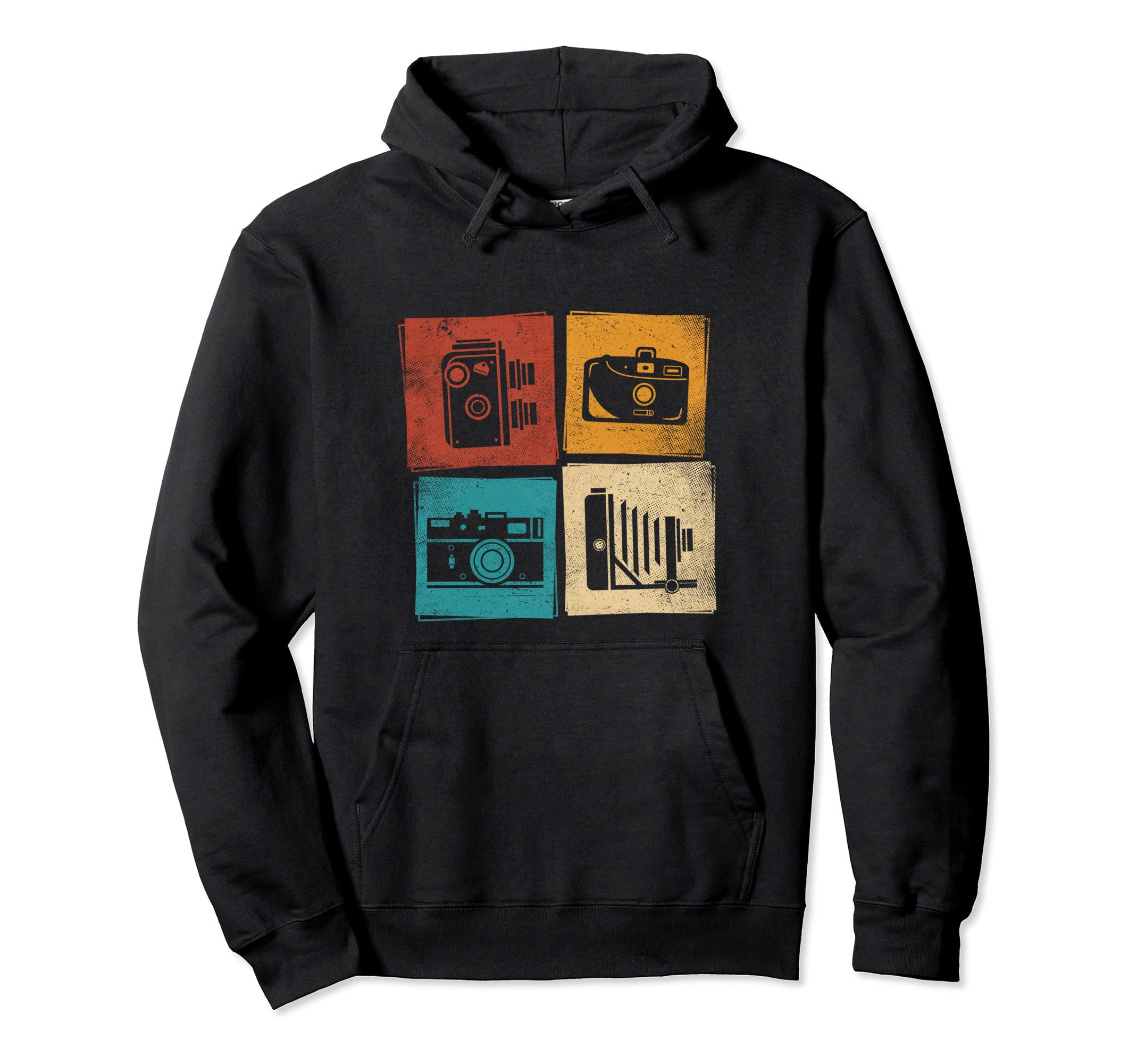 Analog Photography Camera Gear Film Hoodie - Unique Graphic for Adults - T-Shirt, Sweatshirt, Hoodie