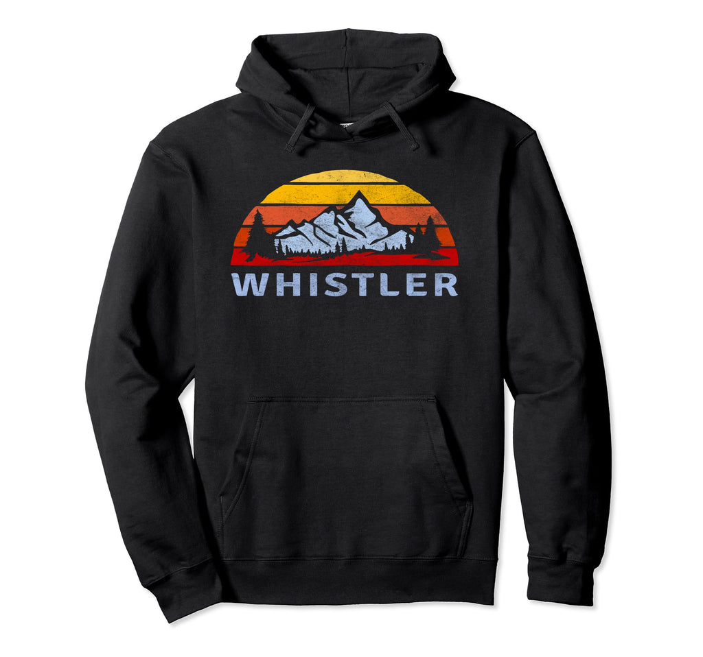 Whistler Mountain Sunset Hoodie - Graphic Print Men Women - T-Shirt, Sweatshirt, Hoodie