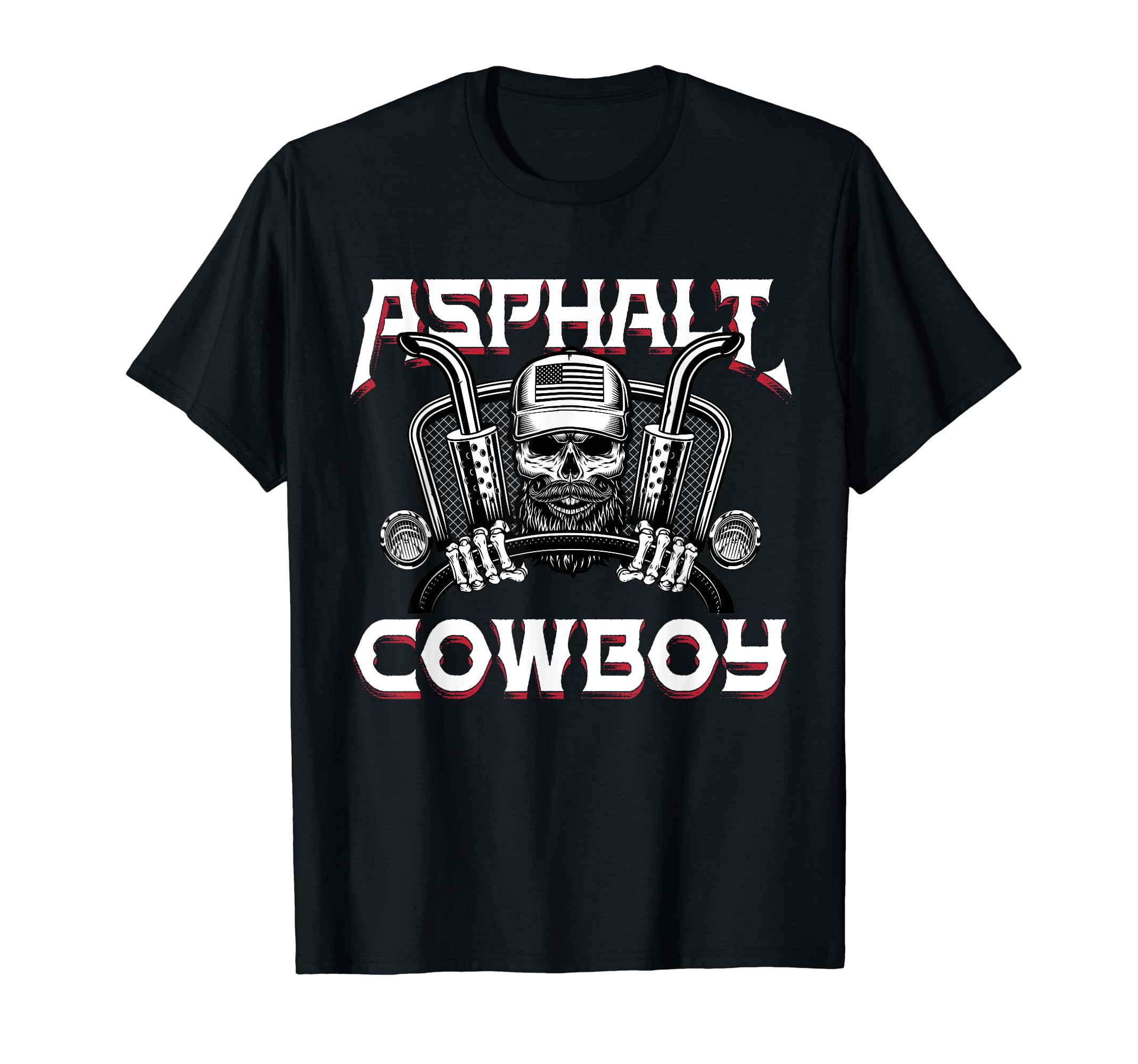 Asphalt Cowboy Funny Truck Driver T-Shirt - Novelty Apparel Men Women - T-Shirt, Sweatshirt, Hoodie