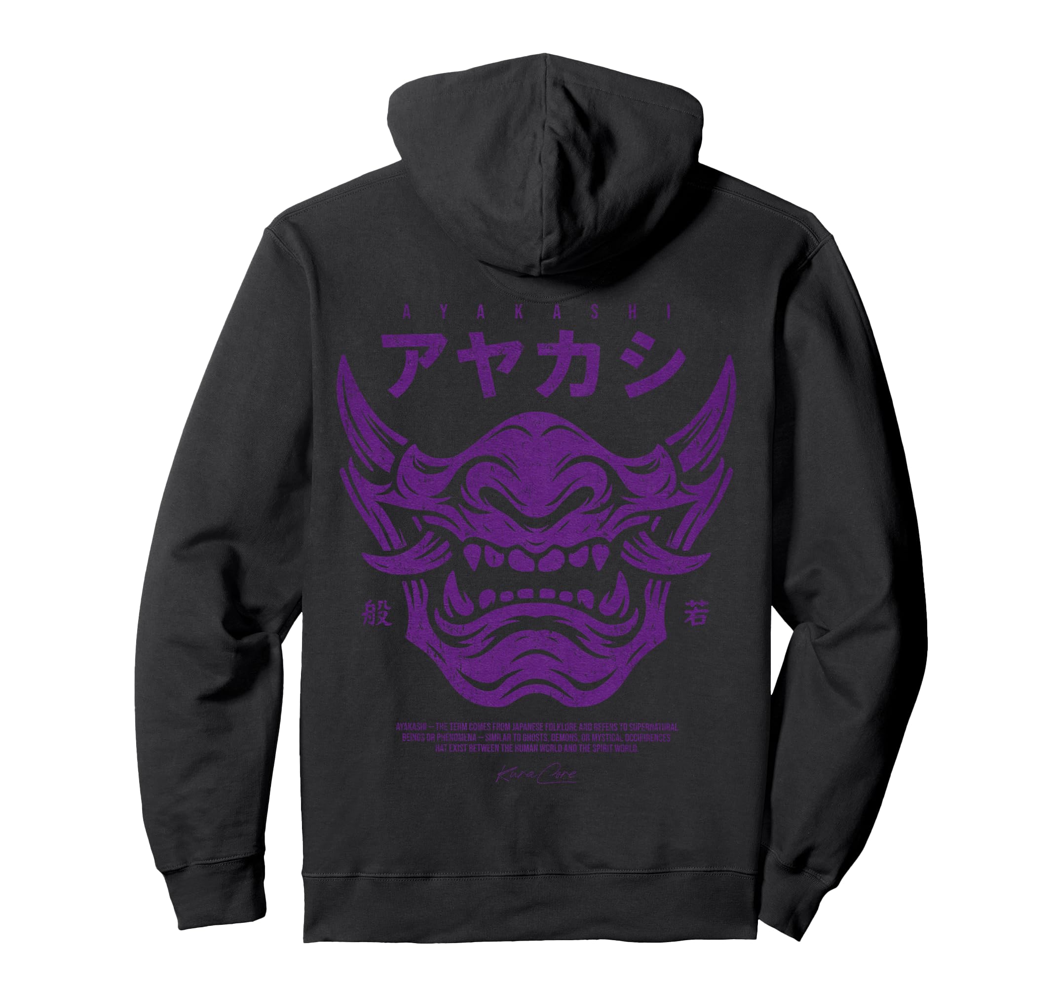 Back Japanese Streetwear Y2K Techwear Anime Hoodie - Unique Graphic Unisex - T-Shirt, Sweatshirt, Hoodie