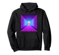 Retroverse Synthwave Aesthetic Hoodie - Fun Novelty Design for Adults - T-Shirt, Sweatshirt, Hoodie
