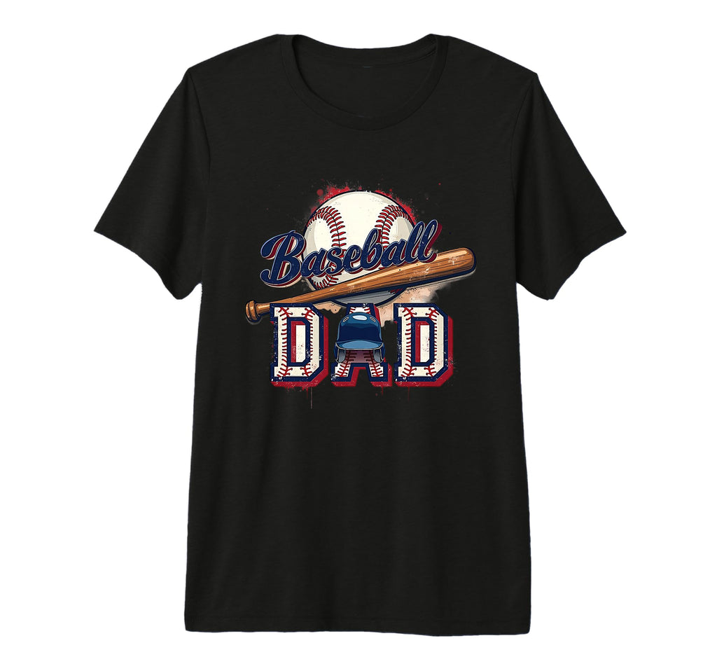 Proud Baseball Dad Game Day Sports Loving T-Shirt - Graphic Print Unisex - T-Shirt, Sweatshirt, Hoodie