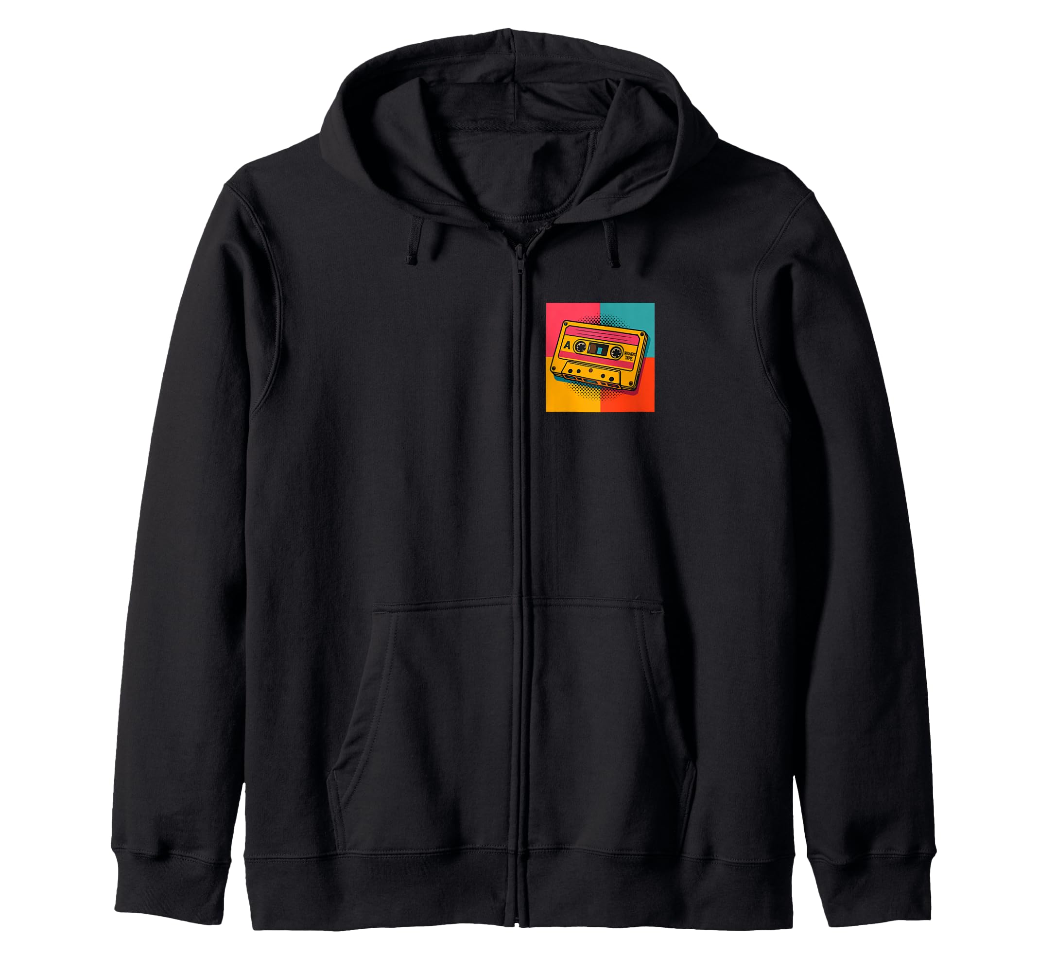 Cassette Pop Art Mixtape Mythic Hoodie - Aesthetic Graphic for Adults - T-Shirt, Sweatshirt, Hoodie