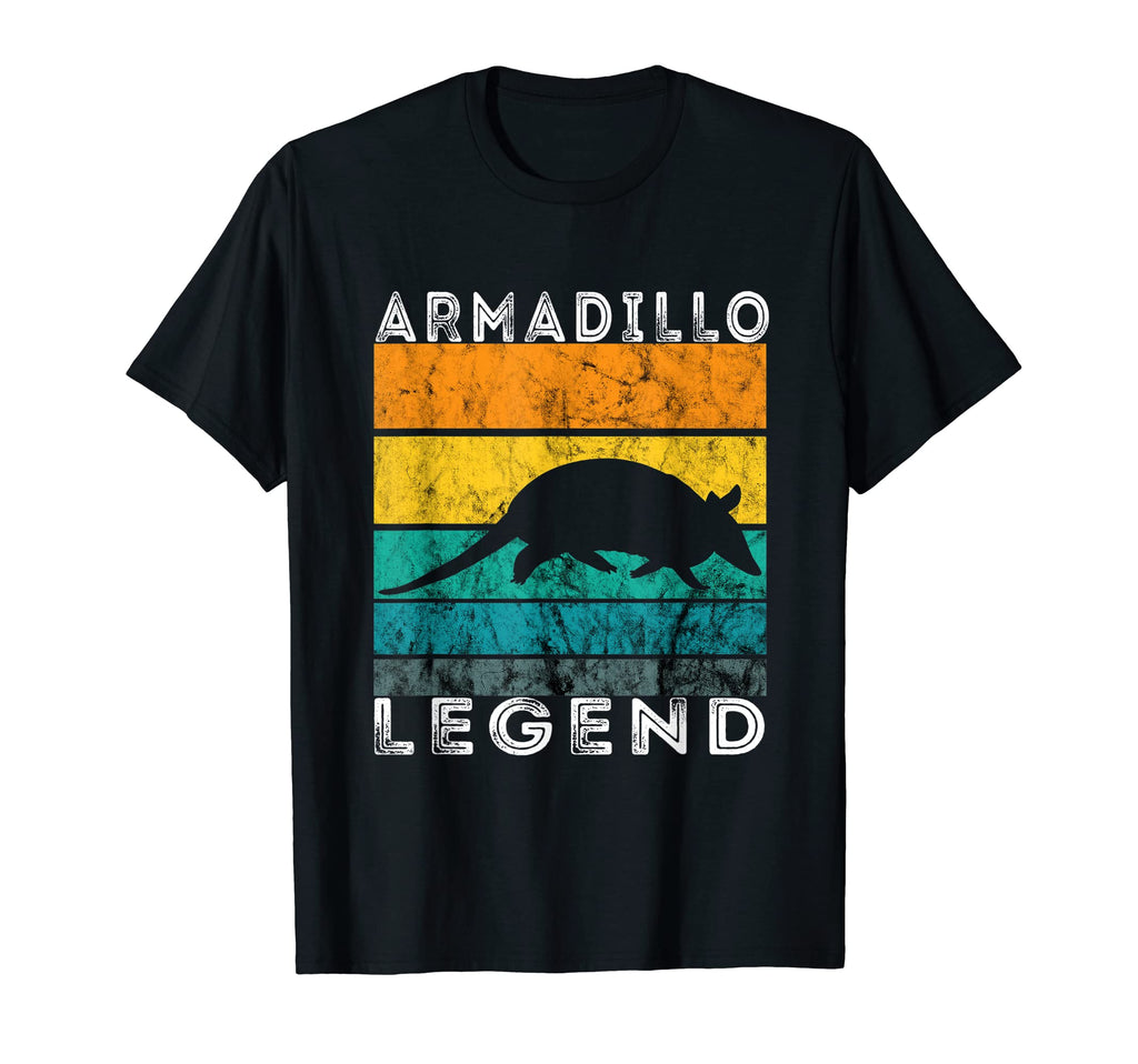 Armadillo Legend Sunset Armored T-Shirt - Fun Novelty Design for Adults - T-Shirt, Sweatshirt, Hoodie