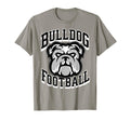 Bulldogs Football Game Day Mom T-Shirt - Casual Everyday Wear Men Women - T-Shirt, Sweatshirt, Hoodie