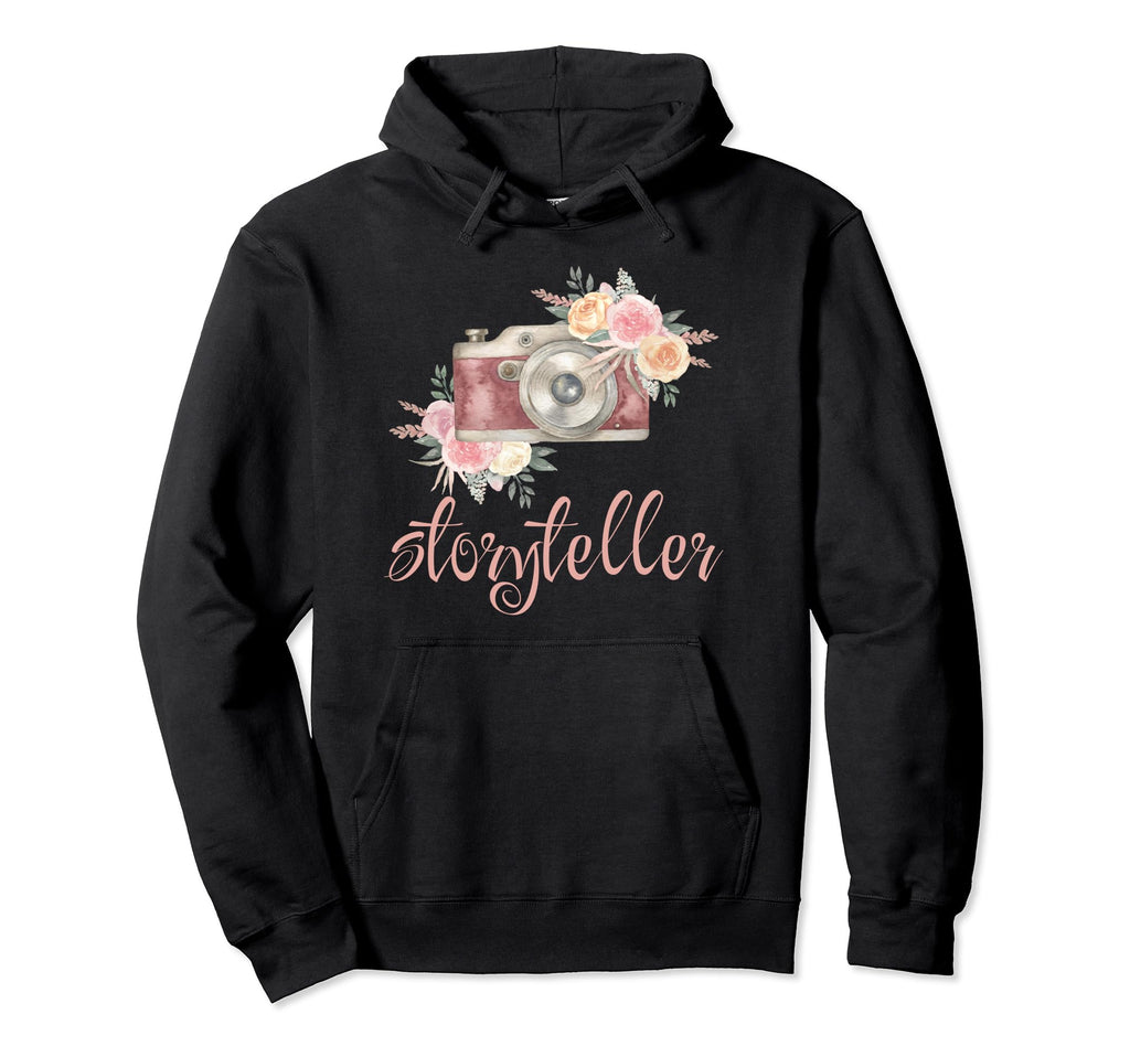 Whimsical Storyteller Photography Hoodie - Fun Novelty Design for Adults - T-Shirt, Sweatshirt, Hoodie