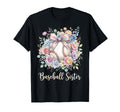 Baseball Sister Coquette Bow T-Shirt - Aesthetic Graphic Men Women - T-Shirt, Sweatshirt, Hoodie