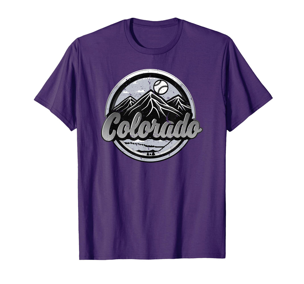 Colorado Baseball T-Shirt - Unique Graphic for Adults - T-Shirt, Sweatshirt, Hoodie
