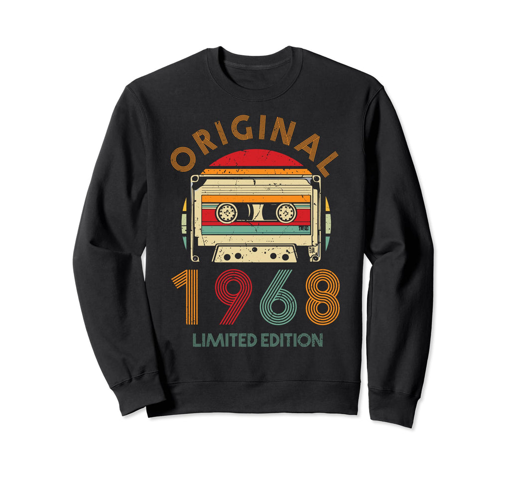 1968 Cassette Tape 56Th Birthday Sweatshirt - Aesthetic Graphic Unisex - T-Shirt, Sweatshirt, Hoodie