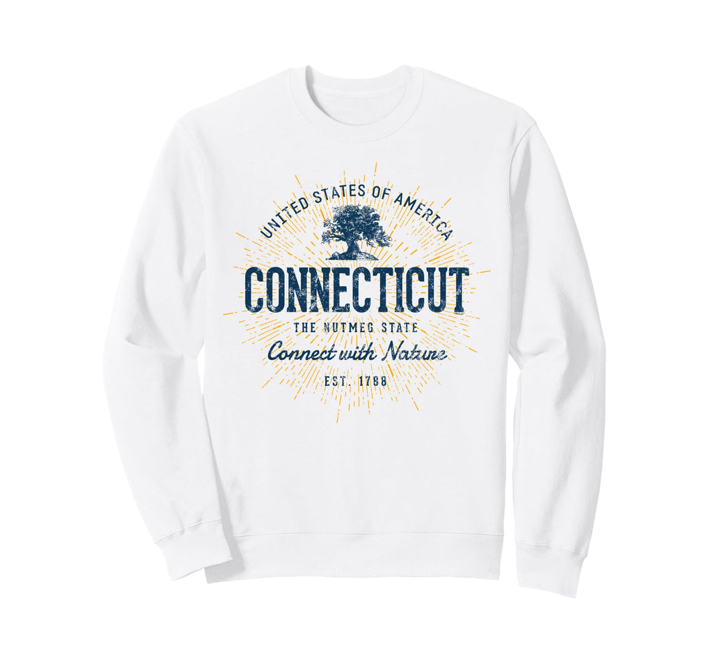Connecticut Sweatshirt - Trendy Graphic Unisex - T-Shirt, Sweatshirt, Hoodie