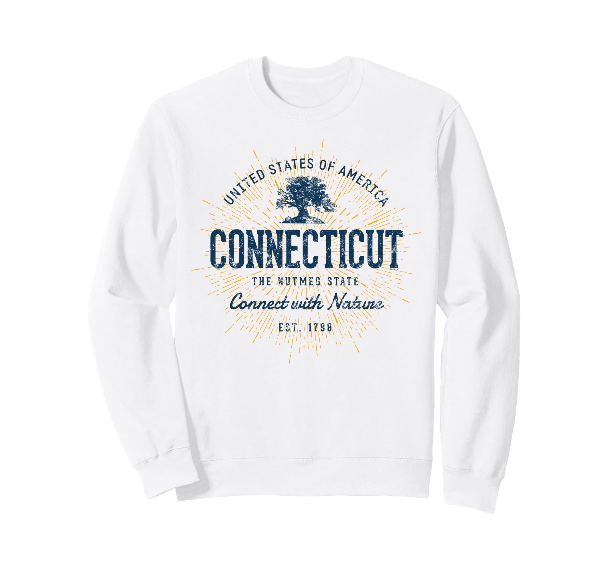 Connecticut Sweatshirt - Trendy Graphic Unisex - T-Shirt, Sweatshirt, Hoodie