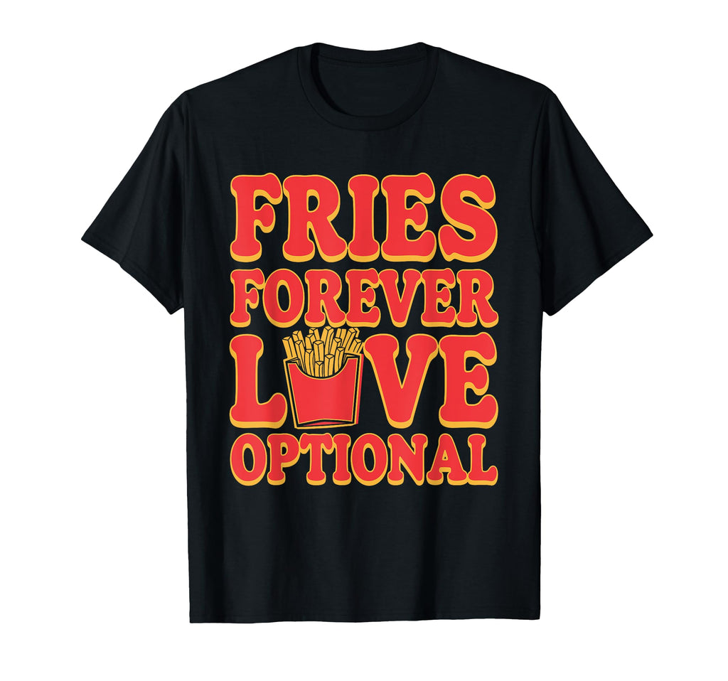Fast Food Nostalgia Diner Fries T-Shirt - Aesthetic Graphic for Adults - T-Shirt, Sweatshirt, Hoodie