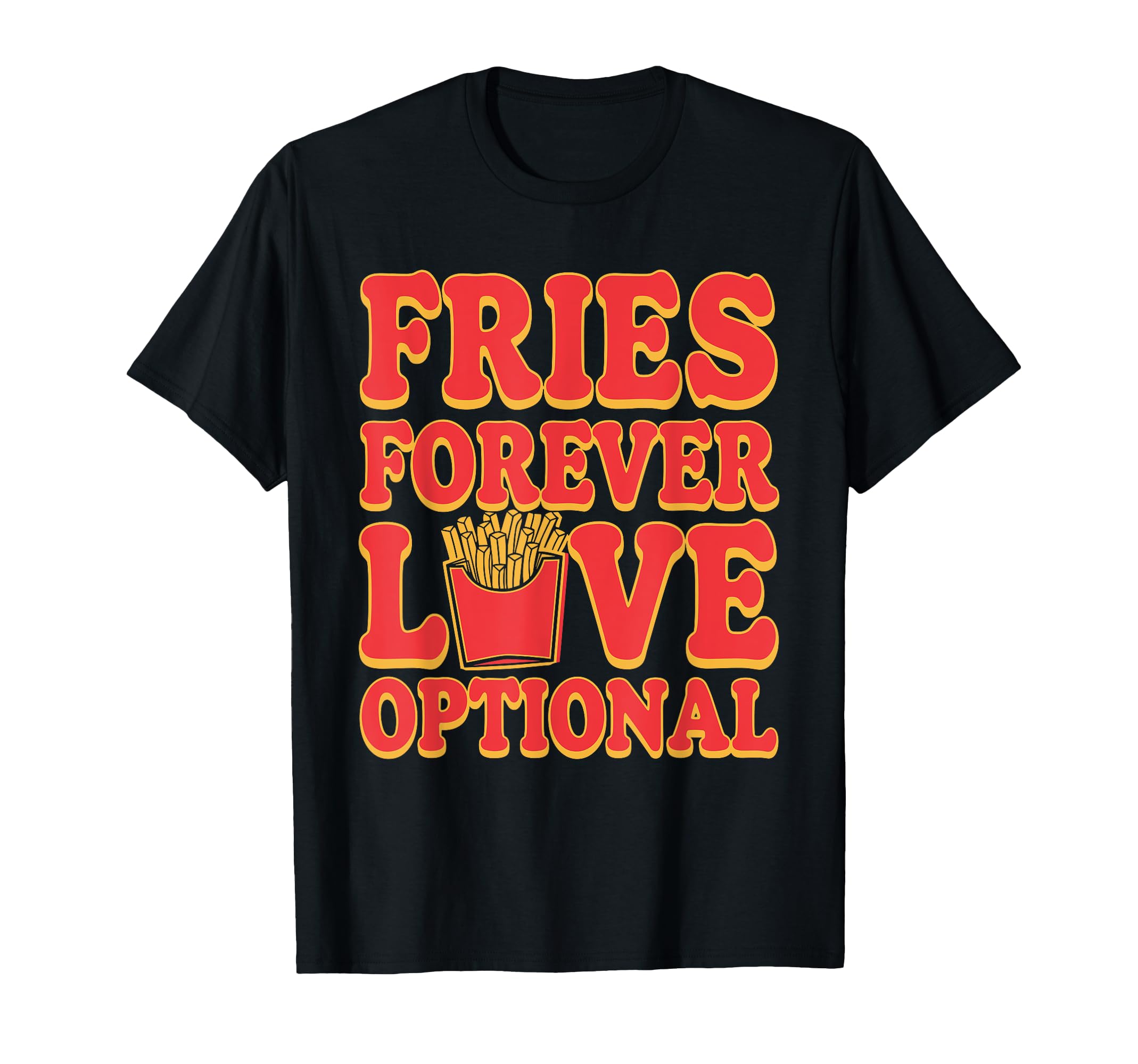 Fast Food Nostalgia Diner Fries T-Shirt - Aesthetic Graphic for Adults - T-Shirt, Sweatshirt, Hoodie