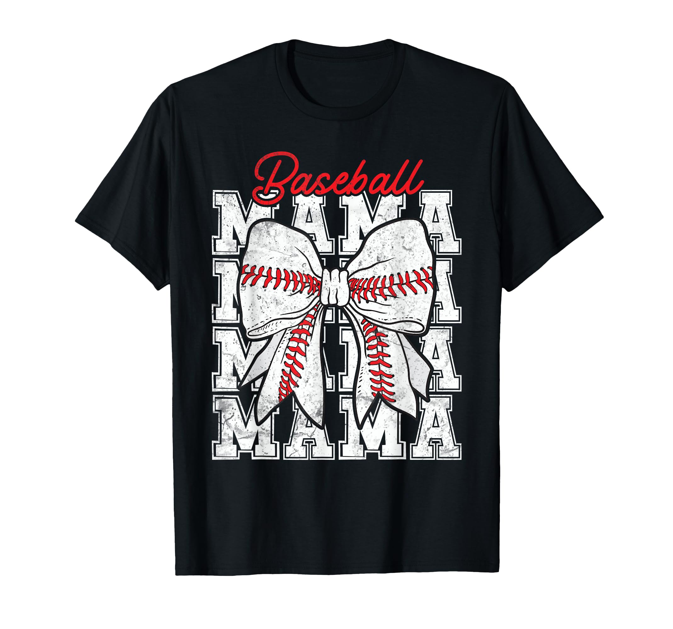Baseball Mama Coquette Bow Game Day T-Shirt - Streetwear Style Unisex - T-Shirt, Sweatshirt, Hoodie