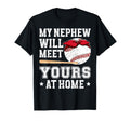 My Nephew Baseball Aunt Baseball T-Shirt - Fun Novelty Design for Adults - T-Shirt, Sweatshirt, Hoodie