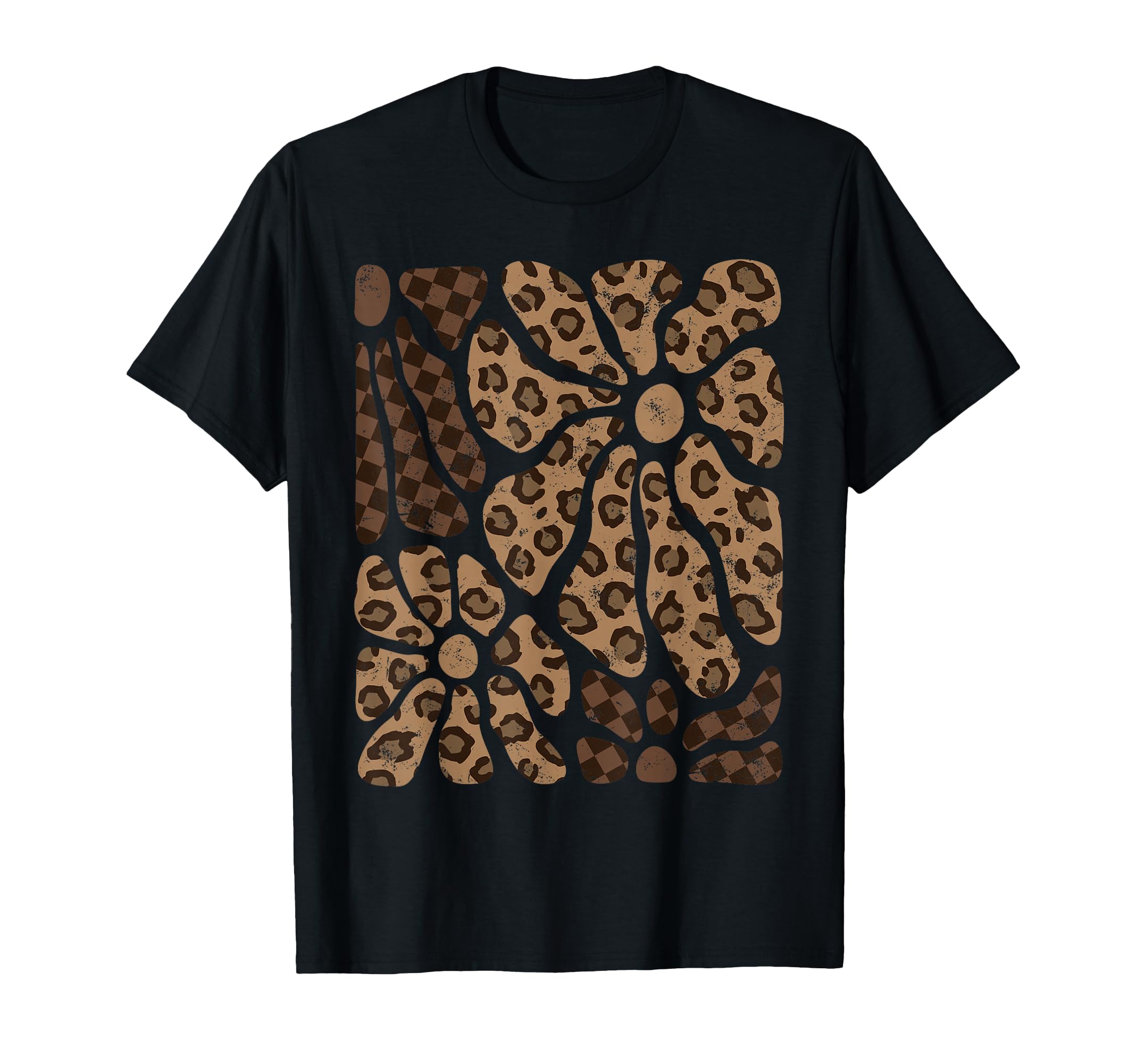 Safari Floral Boho Western Groovy T-Shirt - Custom Art Print Unisex - T-Shirt, Sweatshirt, Hoodie