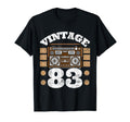 Distressed Radio Cassette 83 Music T-Shirt - Fun Novelty Design Men Women - T-Shirt, Sweatshirt, Hoodie