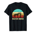 Sunset Halter Horse T-Shirt - Unique Graphic Men Women - T-Shirt, Sweatshirt, Hoodie