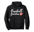 Baseball Grandma Heart Matching Hoodie - Custom Art Print for Adults - T-Shirt, Sweatshirt, Hoodie