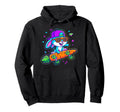 90S Skater Bunny Carrot Skateboard Y2K Hoodie - Novelty Apparel for Adults - T-Shirt, Sweatshirt, Hoodie