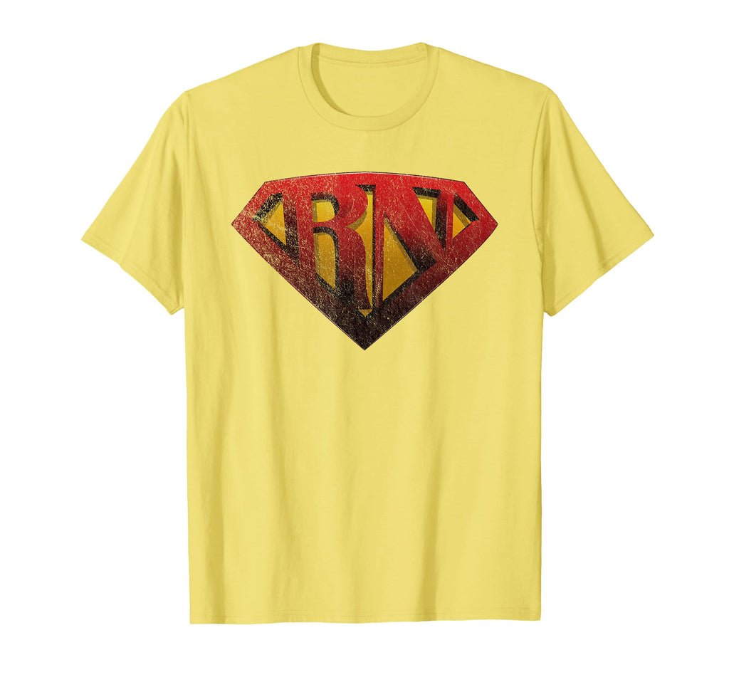 Super Nurse Rn Distressed T-Shirt - Graphic Print Unisex - T-Shirt, Sweatshirt, Hoodie