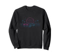 80S Synthwave Sweatshirt - Casual Everyday Wear Men Women - T-Shirt, Sweatshirt, Hoodie