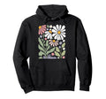 Wildflowers Flowers Pattern Summer Spring Hoodie - Unique Graphic Unisex - T-Shirt, Sweatshirt, Hoodie