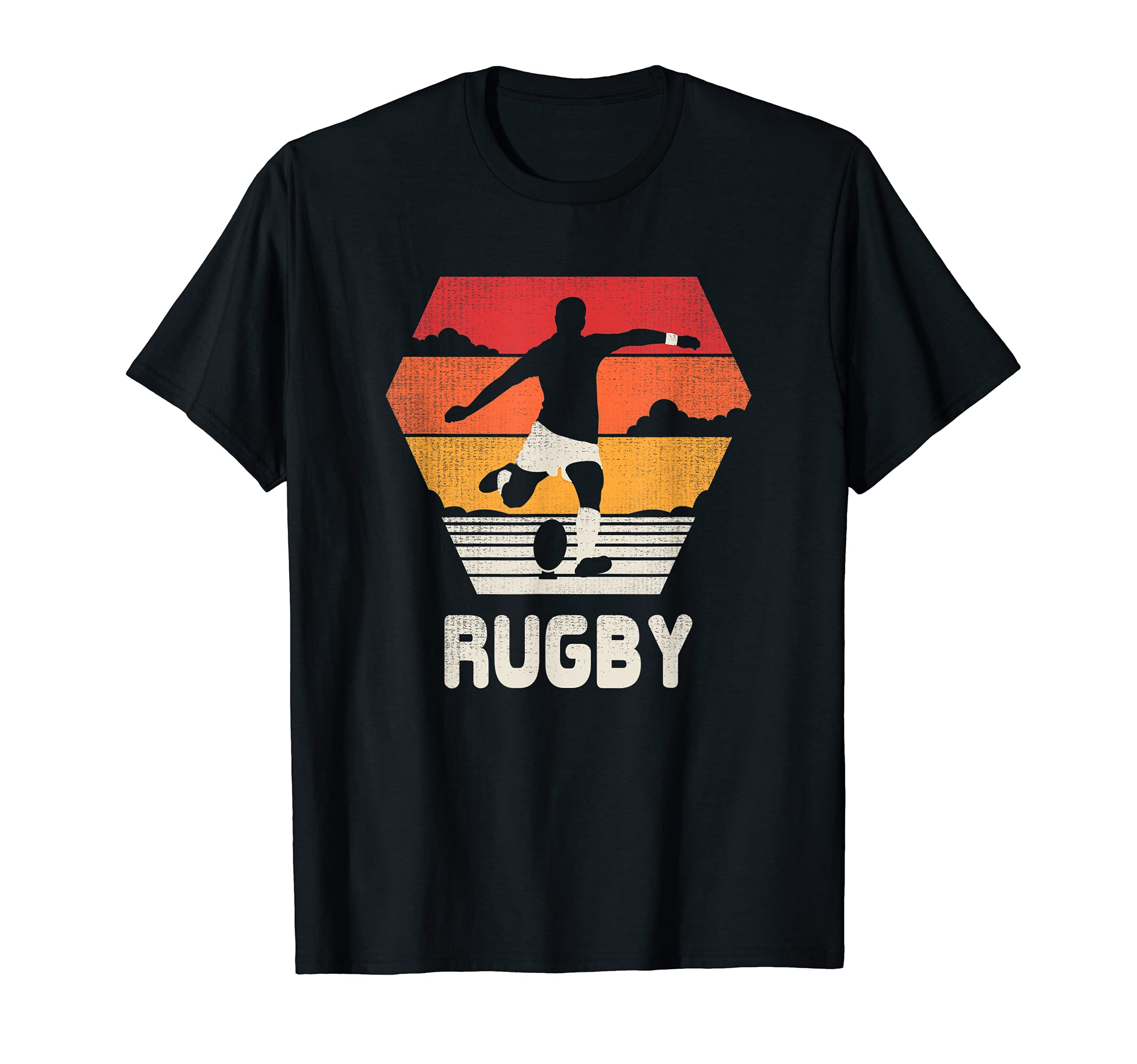 Rugby 70S 80S Rugger Gift T-Shirt - Unique Graphic Unisex - T-Shirt, Sweatshirt, Hoodie