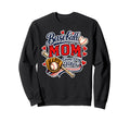 Baseball Mom Heart Sports Family Sweatshirt - Streetwear Style for Adults - T-Shirt, Sweatshirt, Hoodie