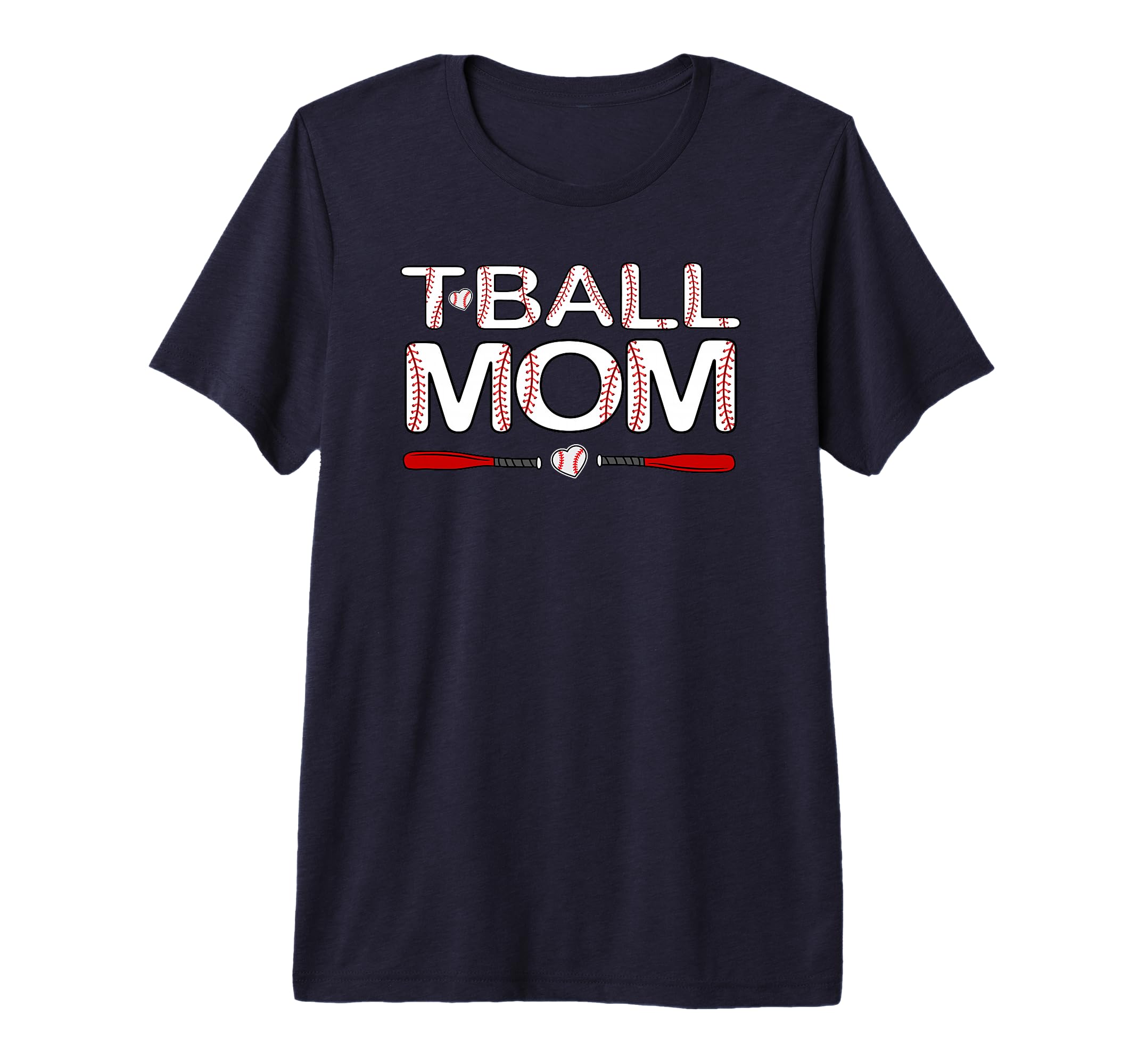 T Ball Mom Mama Mother Ball Baseball T-Shirt - Unique Graphic for Adults - T-Shirt, Sweatshirt, Hoodie