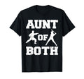 Aunt Both Karate And Baseball Funny T-Shirt - Casual Everyday Wear Unisex - T-Shirt, Sweatshirt, Hoodie