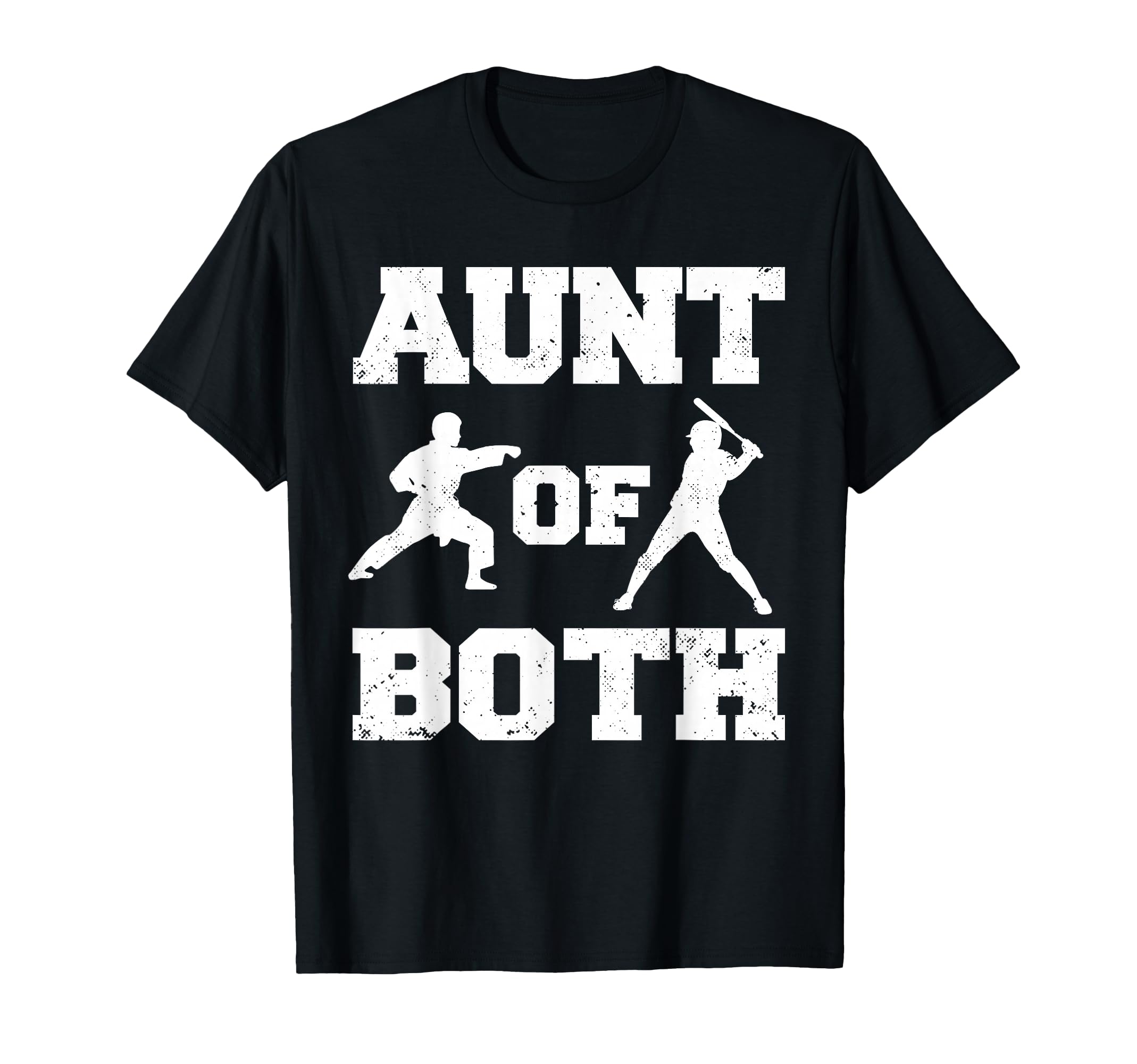 Aunt Both Karate And Baseball Funny T-Shirt - Casual Everyday Wear Unisex - T-Shirt, Sweatshirt, Hoodie