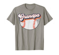 Grandpa Baseball Softball Fathers T-Shirt - Fun Novelty Design Men Women - T-Shirt, Sweatshirt, Hoodie