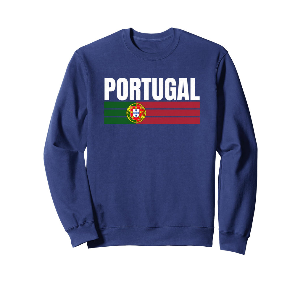 Portugal Red Green Portugal Sweatshirt - Casual Everyday Wear for Adults - T-Shirt, Sweatshirt, Hoodie