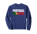 Portugal Red Green Portugal Sweatshirt - Casual Everyday Wear for Adults - T-Shirt, Sweatshirt, Hoodie