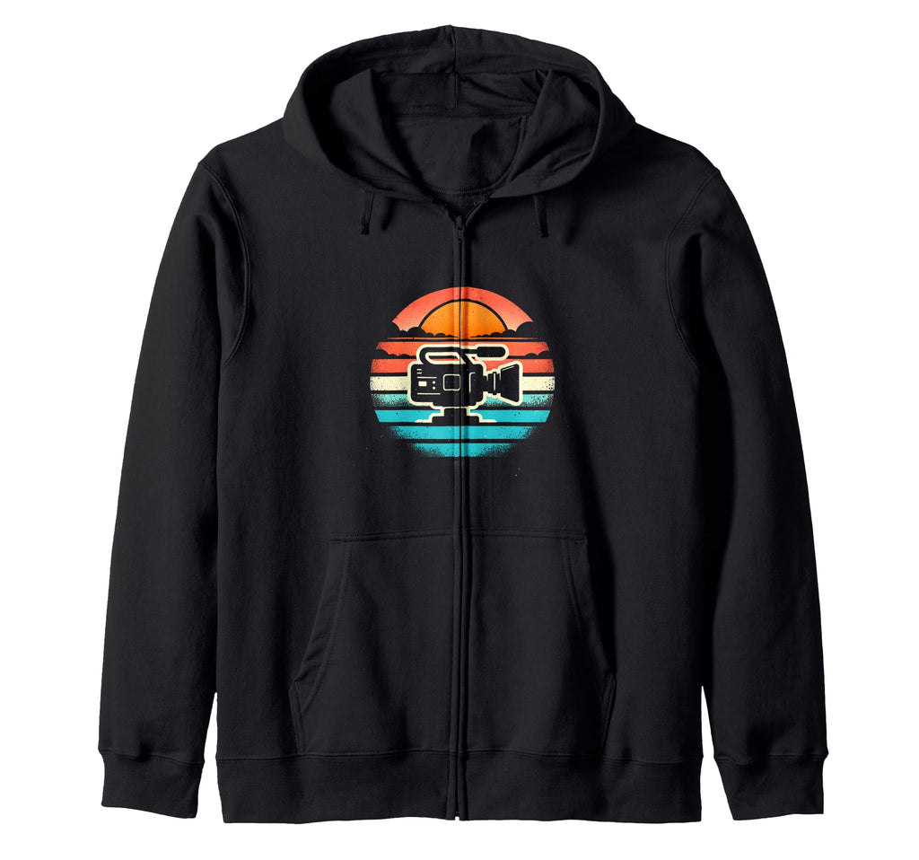 Camera Sunset T-Shirt - Casual Everyday Wear Men Women - T-Shirt, Sweatshirt, Hoodie