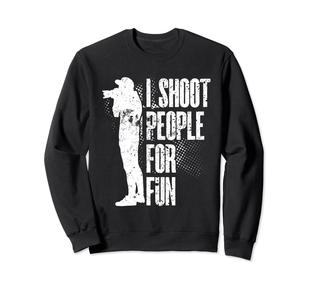 Photo Camera Photographer Flash Sweatshirt - Trendy Graphic for Adults - T-Shirt, Sweatshirt, Hoodie