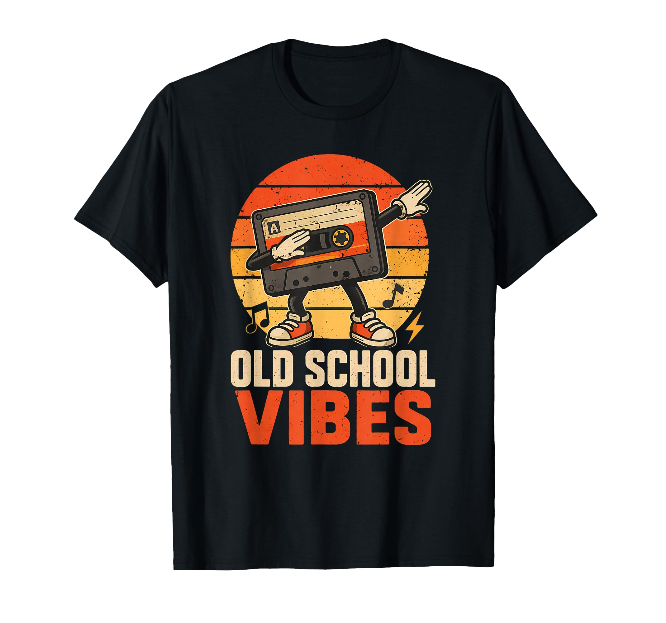 Old School Vibes Cassette Tape T-Shirt - Novelty Apparel for Adults - T-Shirt, Sweatshirt, Hoodie