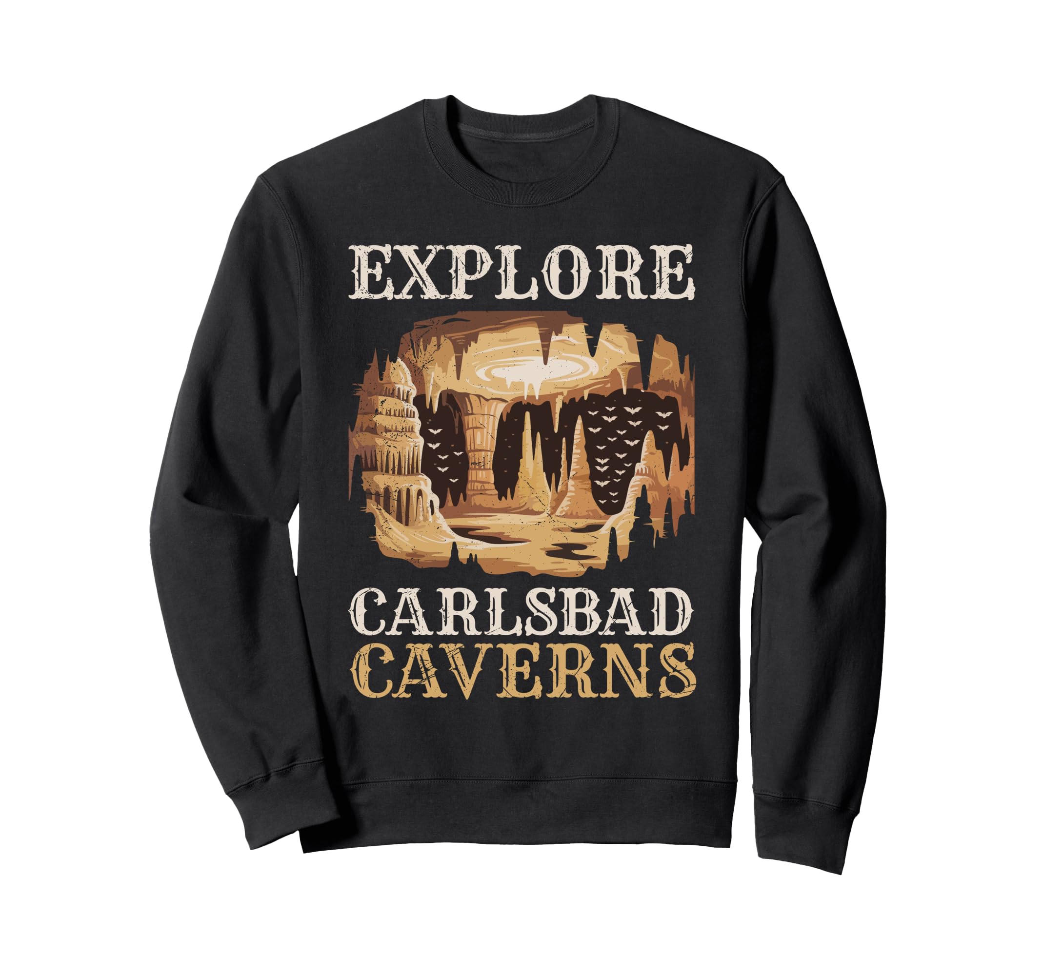New Mexico Explore Carlsbad Sweatshirt - Aesthetic Graphic Men Women - T-Shirt, Sweatshirt, Hoodie