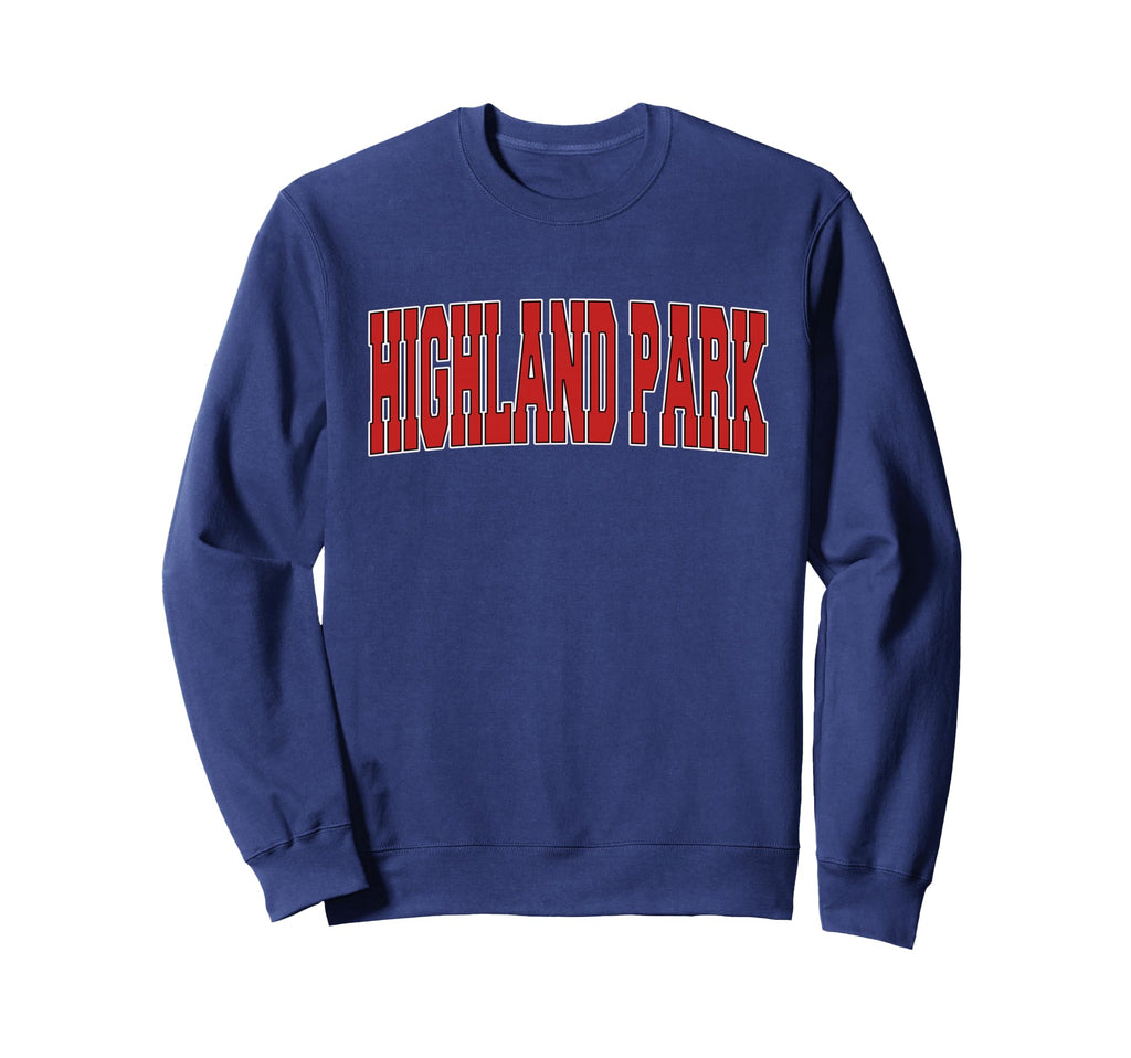 Highland Park Mi Michigan Sweatshirt - Casual Everyday Wear Men Women - T-Shirt, Sweatshirt, Hoodie