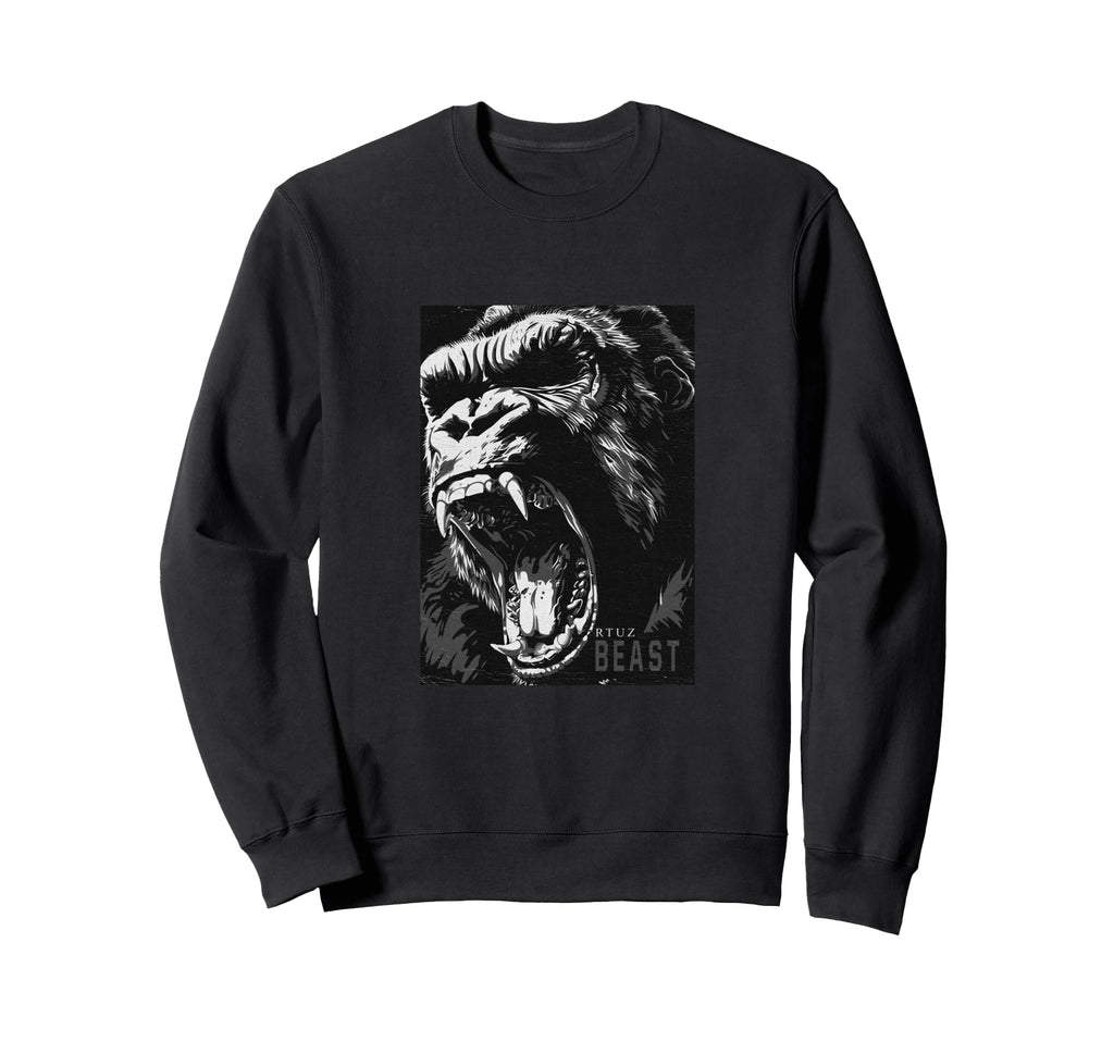 Gorilla Kong Ape Gym Fitness Sweatshirt - Unique Graphic Men Women - T-Shirt, Sweatshirt, Hoodie