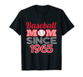 Baseball Mom Since 1965 T-Shirt - Trendy Graphic for Adults - T-Shirt, Sweatshirt, Hoodie