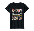 Funny Baseball Birthday Sisters T-Shirt - Unique Graphic for Adults - T-Shirt, Sweatshirt, Hoodie