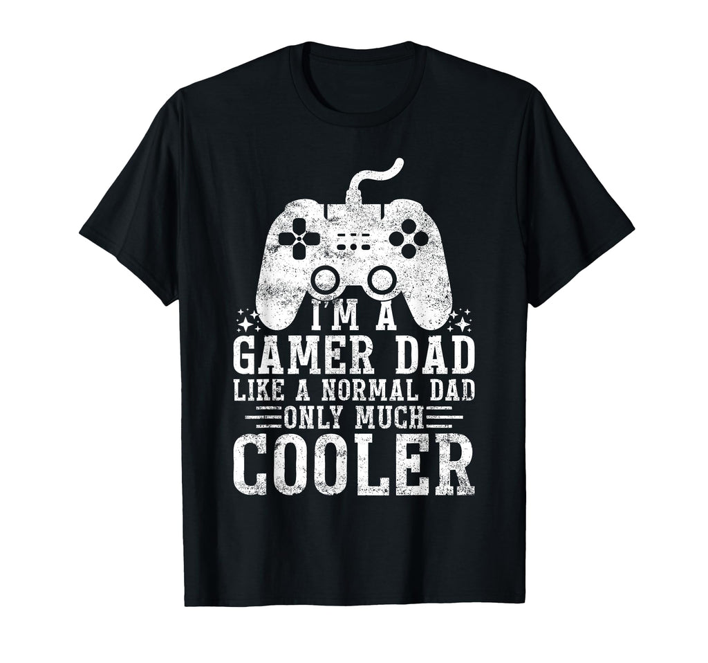 Gamer Dad Like Normal Dad Video T-Shirt - Aesthetic Graphic for Adults - T-Shirt, Sweatshirt, Hoodie