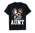 Ball Aunt Baseball Football Soccer T-Shirt - Aesthetic Graphic Men Women - T-Shirt, Sweatshirt, Hoodie