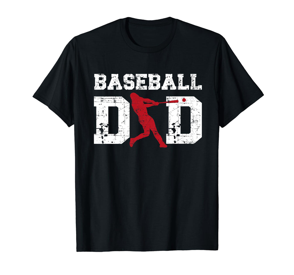 Baseball Dad Fathers Day Daddy Grandpa T-Shirt - Novelty Apparel Men Women - T-Shirt, Sweatshirt, Hoodie