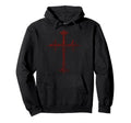 Gothic Cross Goth Grunge Aesthetic Hoodie - Aesthetic Graphic for Adults - T-Shirt, Sweatshirt, Hoodie