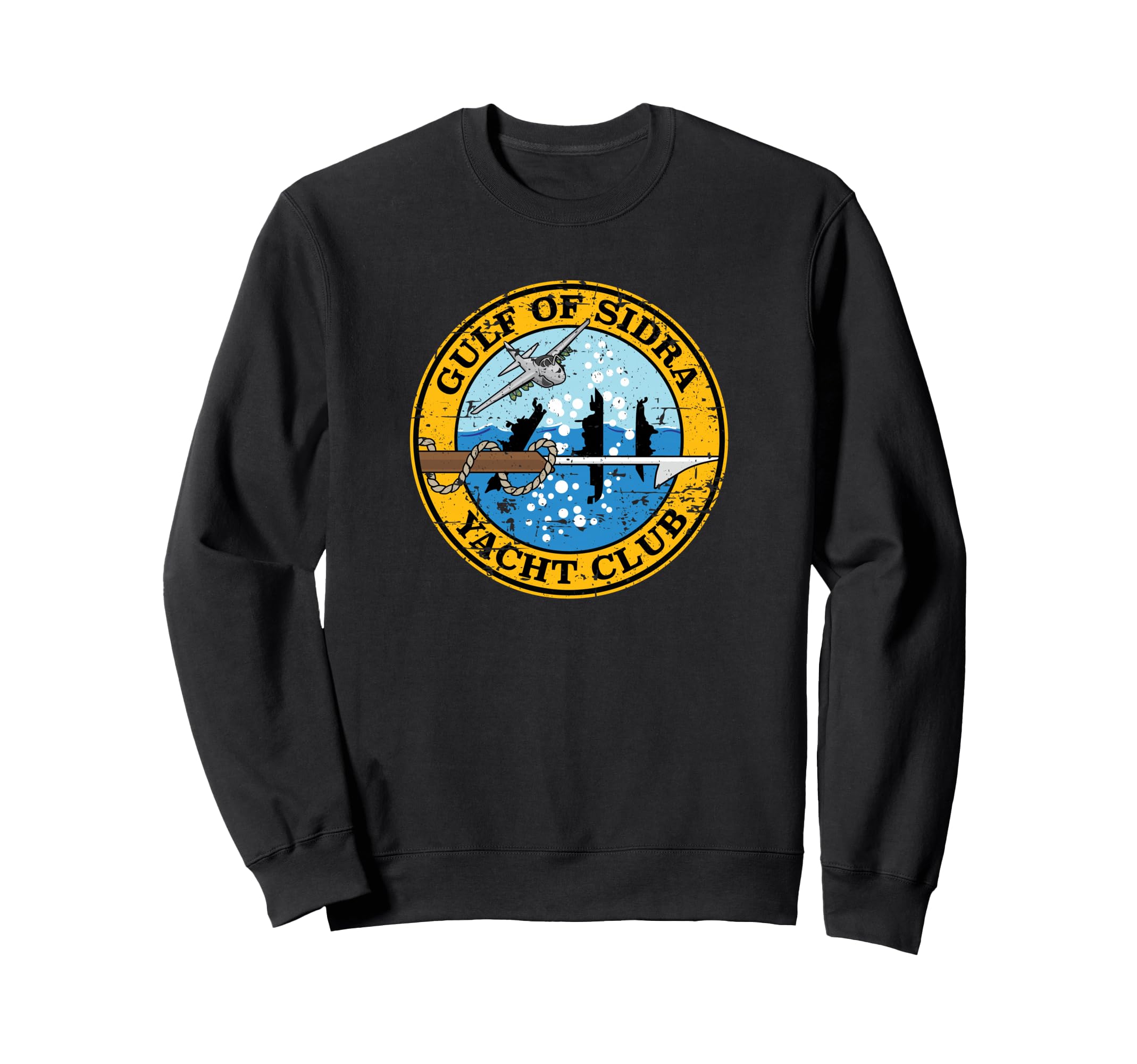 Gulf Sidra Yacht Club Sweatshirt - Casual Everyday Wear Men Women - T-Shirt, Sweatshirt, Hoodie