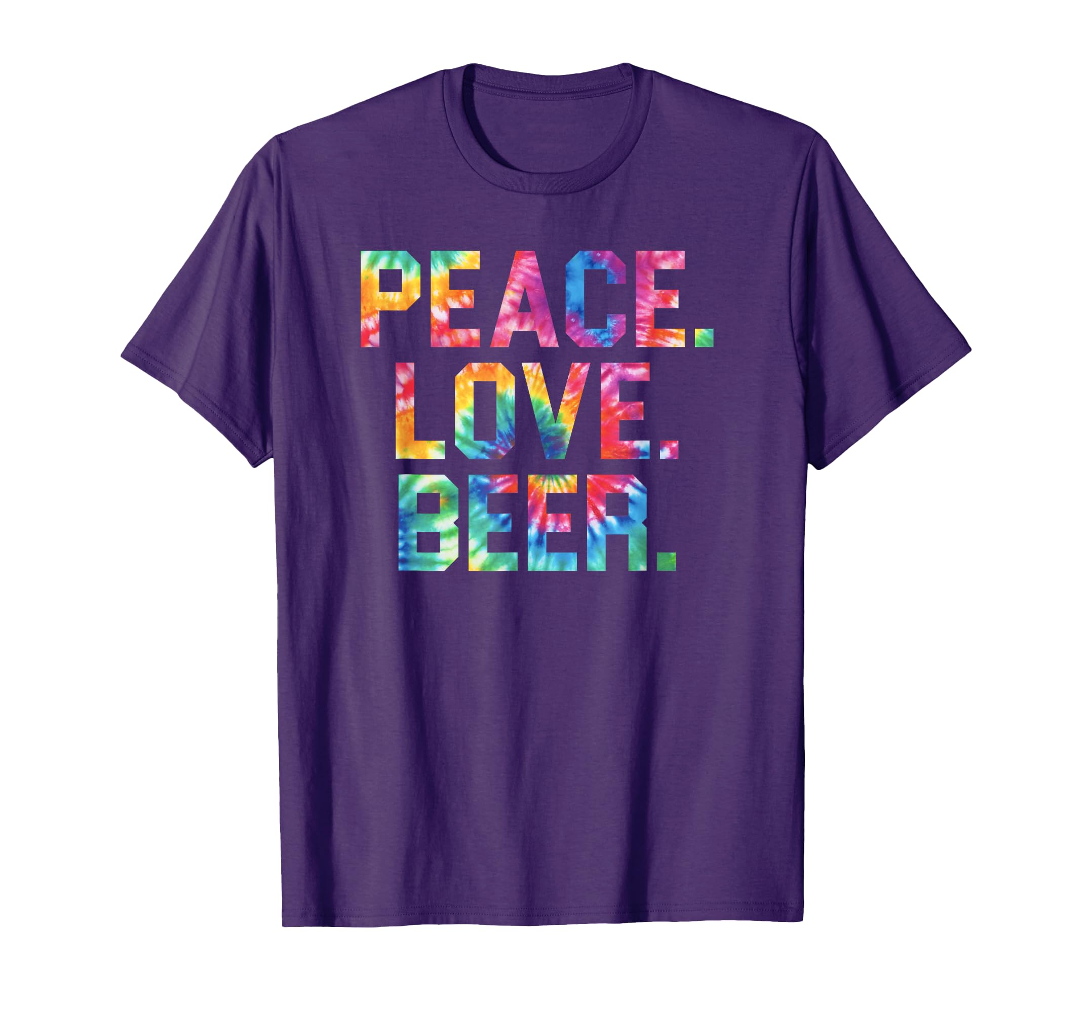 Peace Love Beer Gift Beer Drinkers T-Shirt - Trendy Graphic Men Women - T-Shirt, Sweatshirt, Hoodie