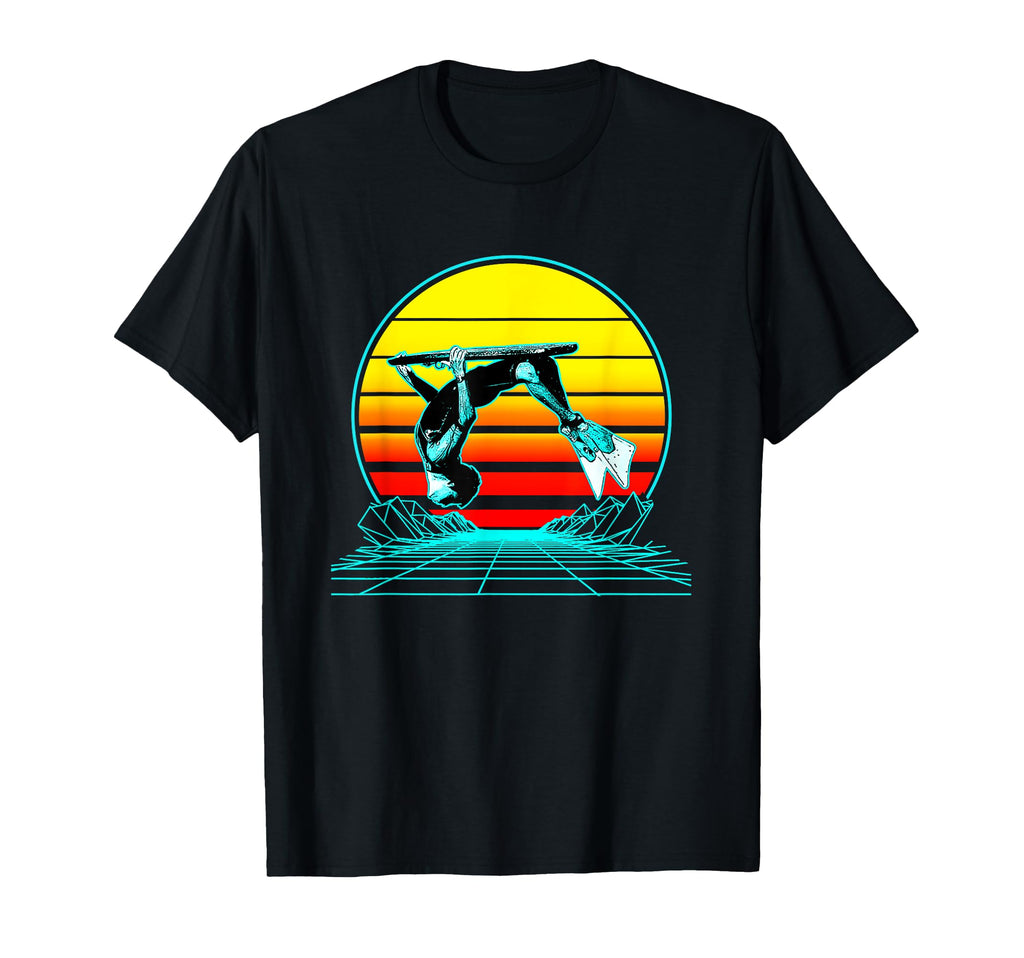 Sunset Bodyboarding T-Shirt - Novelty Apparel Unisex - T-Shirt, Sweatshirt, Hoodie